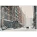 Eine Straße in New York City bei einem Schneesturm - Premium 1000 Teile Puzzle - MyPuzzle Sonderkollektion von Puzzle Galaxy