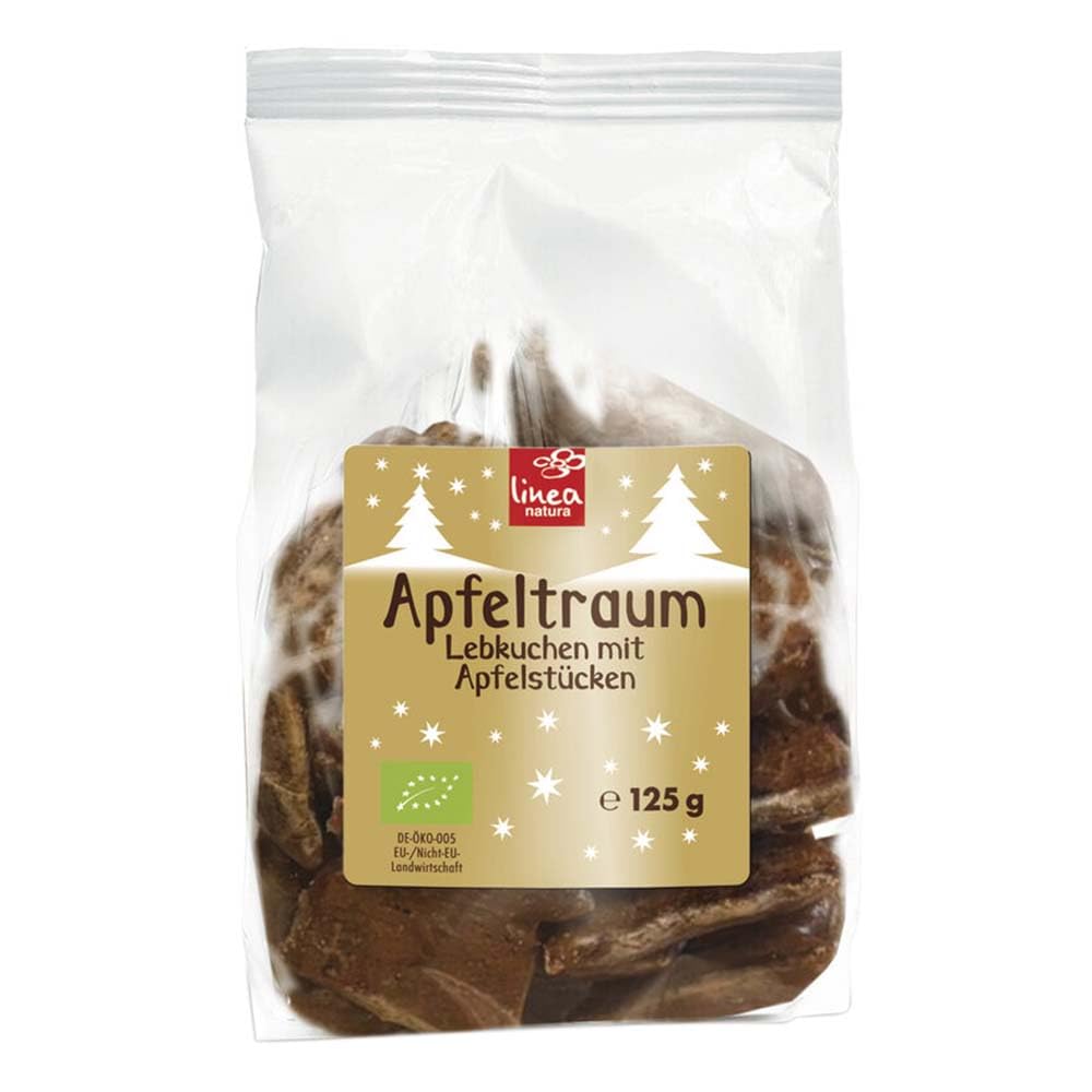 Linea Natura Lebkuchen, Apfeltraum, 125g (18x125g)