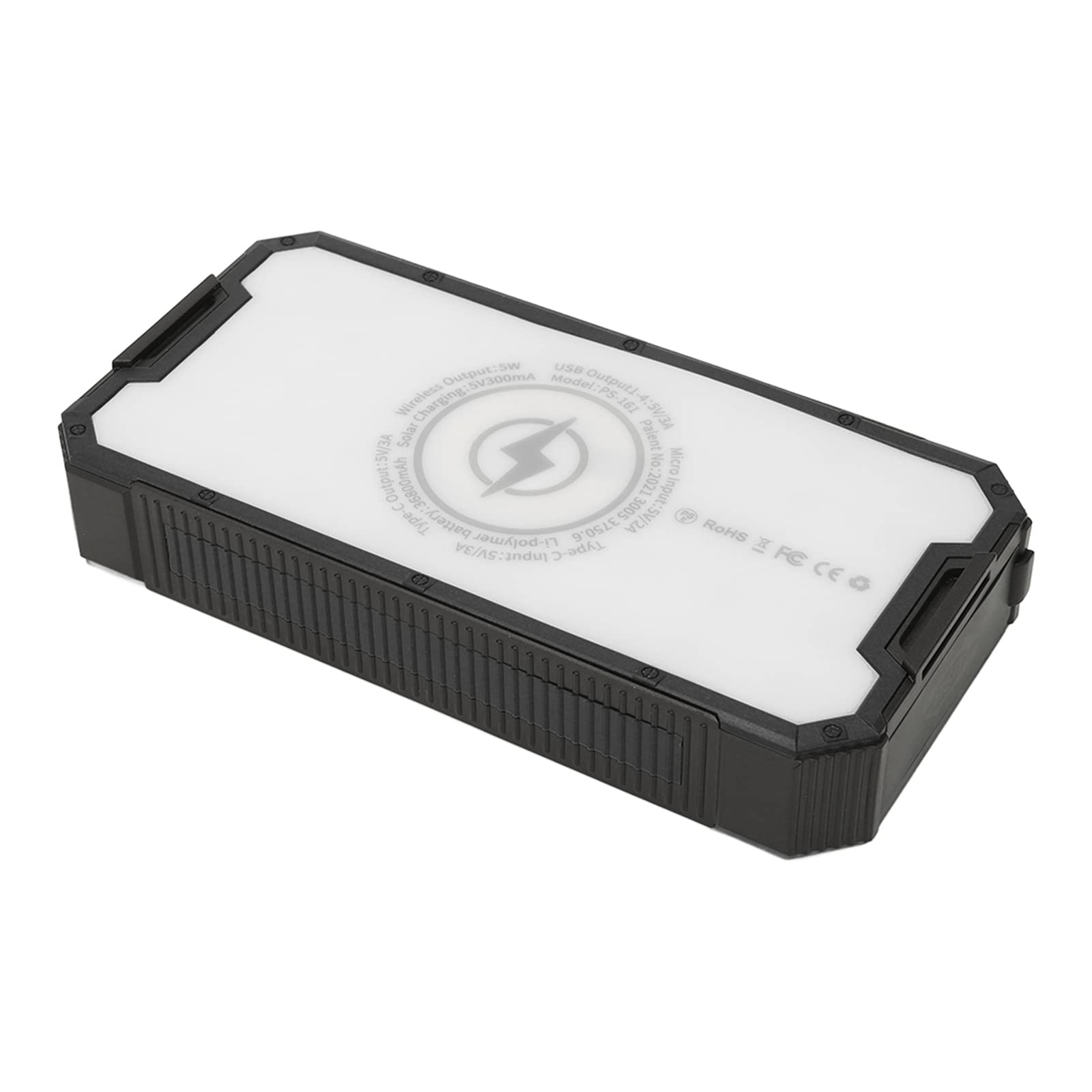 Caricabatterie Solare Power Bank, Power Bank Portatile Solare