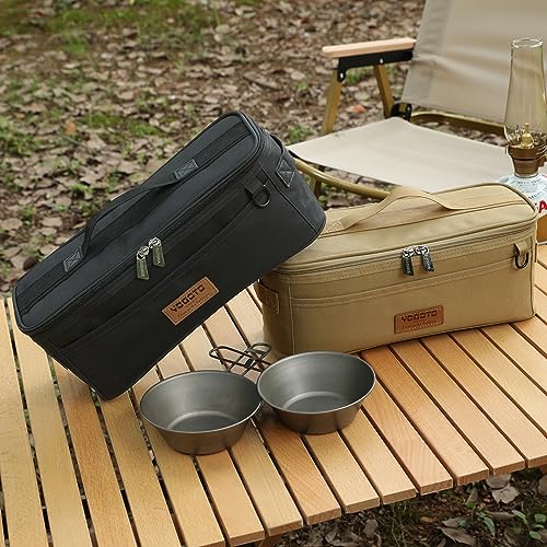 【YOGOTO】 クッキングツール ボックス 調理器具 入れ 調味料ケース アウトドア 収納バッグ バーベキュー キャンプ コンテナ キッチンツールボックス 7枚目