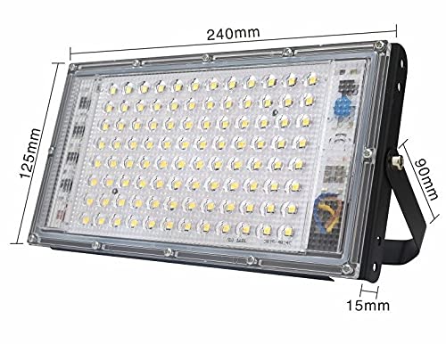 Image of MLD 70W LED Flood Light Brick Landscap Led lights IP66 For Indoor Outdoor Led Lights | White | 70 Watt | Pack Of 4