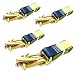 (Pack of 4) 2 inch Auto Tie Down Strap with G70 RTJ Cluster Hooks - 8 ft. Length