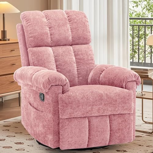 Korser Recliner Chair, Swivel Rocker Recliner Chair for Adults, Small