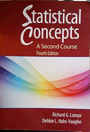 Statistical Concepts 4th Edition Statistical Concepts 4th Edition book cover
