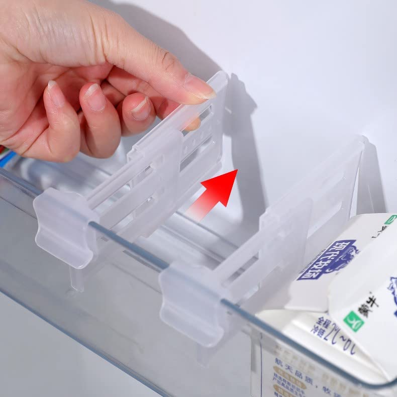 冷蔵庫仕切り板　確認用 Amazon｜キッチン収納 スライドできる 冷凍庫収納 冷蔵庫収納