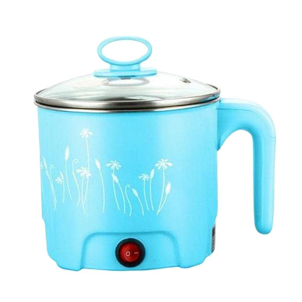 Electric Mini Cooking Pot with Glass Lid & Handle - Portable Multipurpose Hot Pot Kettle for Boiling Noodles Soup Milk Tea Eggs | Compact Travel Cooker for Home Hostel Office Use-image-36