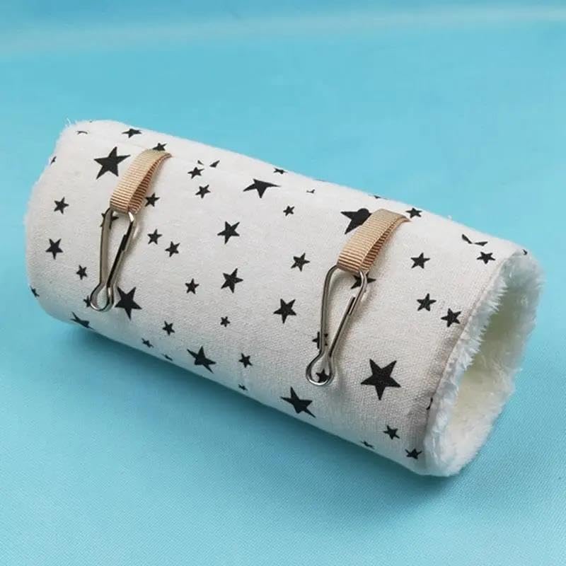 Juguete for hámster, 2 Piezas, Jaula for, túnel for hurón, Hamaca for Rata, cálido, Tubo de, Juguete, Cama Colgante, 7 S(5 M)