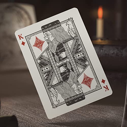 Image of MilesMagic Theory11 Harry Potter Playing Cards Limited Edition Premium Series Poker Official Collectible Deck by Theory11 (Slytherin-Green)