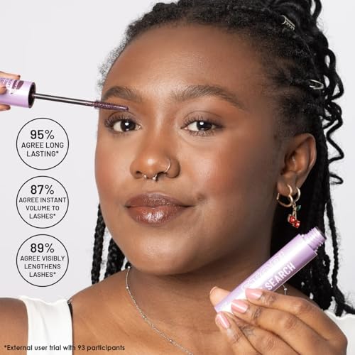 MUA Makeup Academy Stop The Search Mascara, Blackberry - Vegan & Cruelty Free