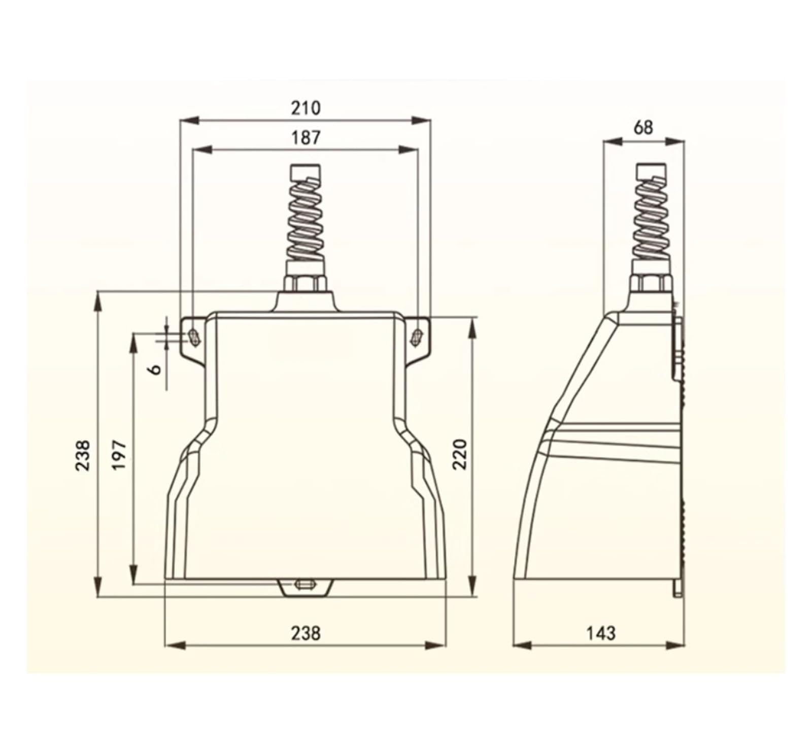 Interruptor de pie, HRF-HD5NX, doble pedal dúplex, carcasa de aluminio, original