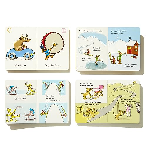 The Little Red Box of Bright and Early Board Books: Go, Dog. Go!; Big Dog . . . Little Dog; The Alphabet Book; I'll Teach My Dog a Lot of Words