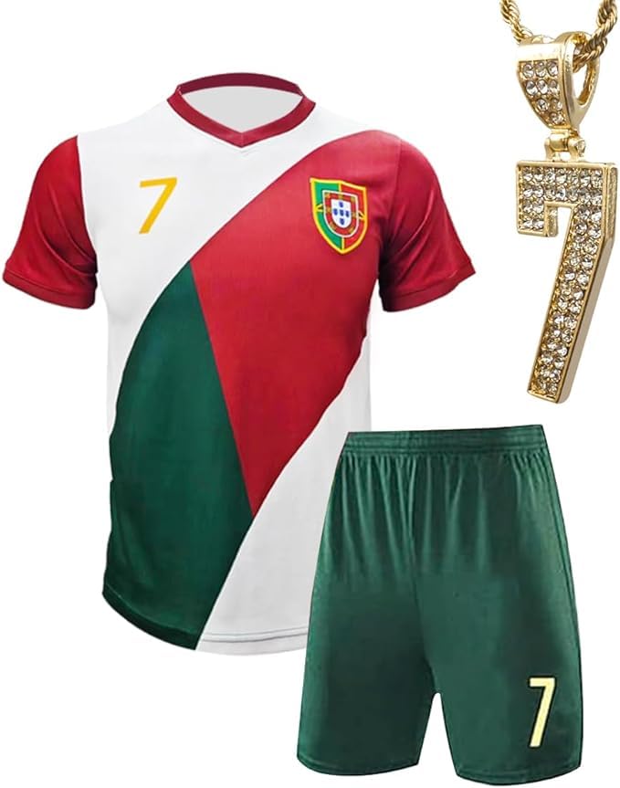 NITAFOX Soccer Jerseys for Kids Boys & Sports Fan Jerseys, Youth Futbol Training Shirt, 2-14 Years, Child Soccer Uniform