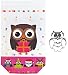 Produktbild Caleidolex 2er-Set Weihnachten Backen Weihnachtseule: 1 Packung Geschenkbeutel Weihnachtseule 10 Klarsichtbeutel mit Clips & 1 Stück Ausstechform Eule - Weihnachten