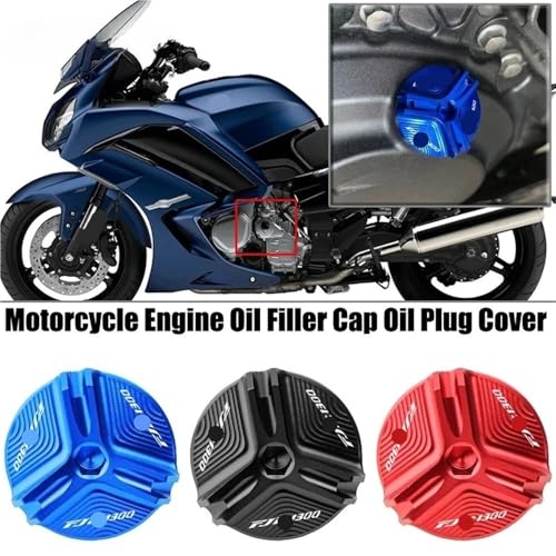 Bouchon de remplissage d'huile FJR1300 en aluminium CNC taillé dans la masse - 3