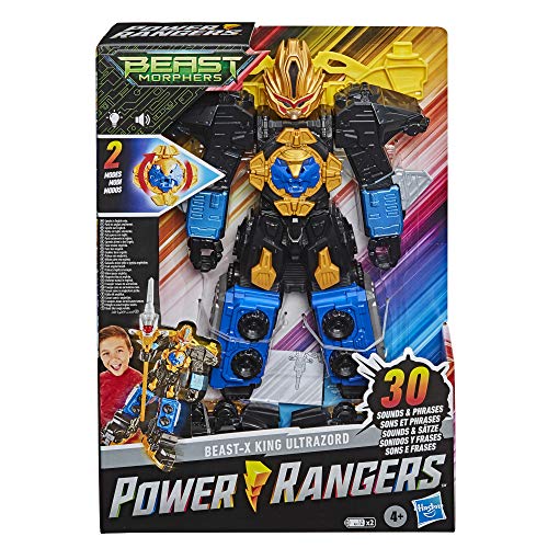 Power Rangers Beast Morphers Beast-X King Ultrazord 31,5 cm Actionfigur Spielzeug inspiriert von The Power Rangers TV… – Bild 3