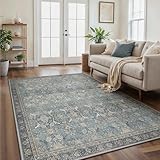 【DESIGN ÉLÉGANT ET POLYVALENCE CLASSIQUE】 Nos tapis sont conçus avec des motifs classiques, intégrant habilement des styles classiques, modernes, bohèmes et autres, chaque ligne, chaque motif, est la poursuite de la beauté et l’obsession du détail, afin que votre maison améliore instantanément le style. Astuce : Les tapis arrivent pliés, mais les plis peuvent être facilement lissés en les repassant ou en les aplatissant pendant 24 heures.