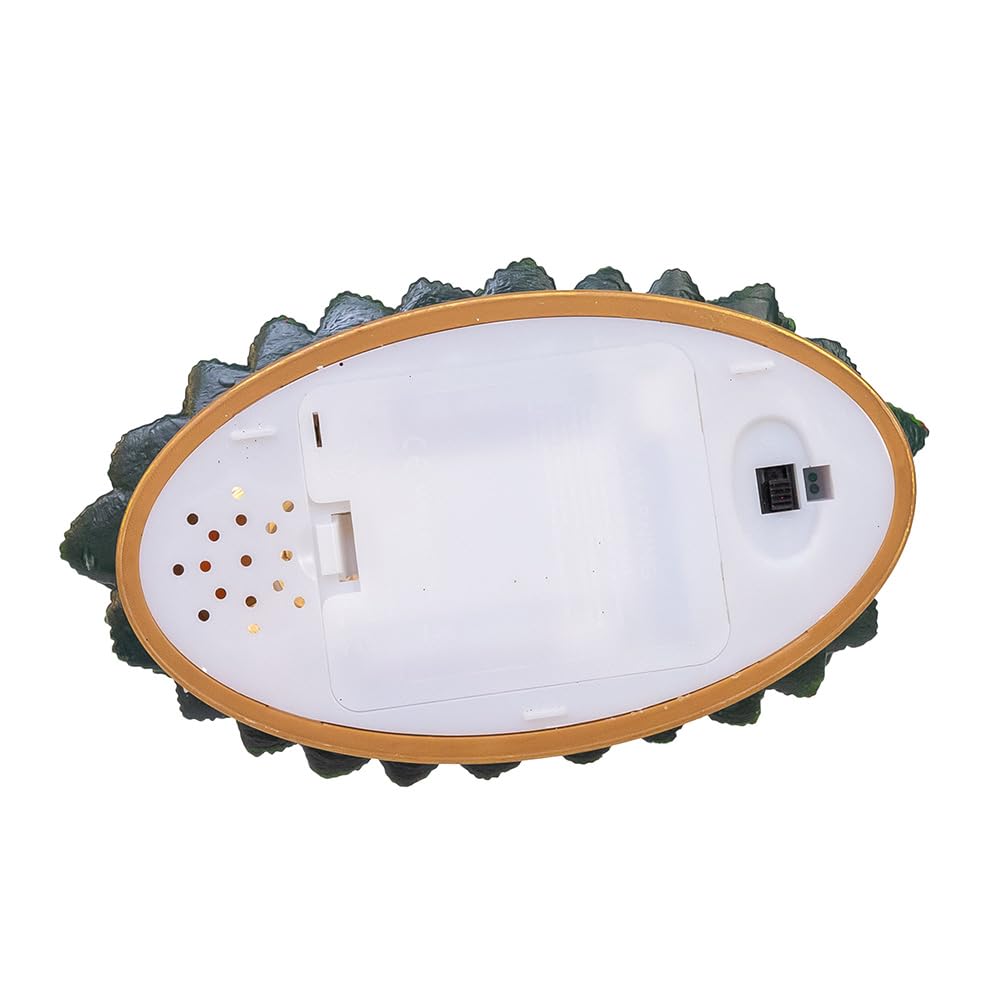 Kurt Adler Cimier de Sapin de Noël et cerf avec éclairage USB à LED Fonctionnement à Piles 34 cm