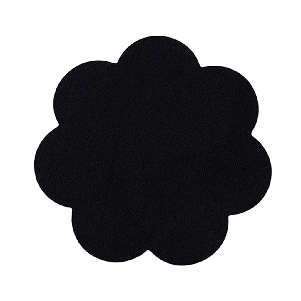 10 Pairs Petal Self Adhesive Pasties papilla Cover Sticker Black-image-6