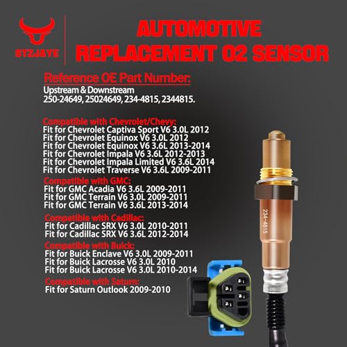 Sensor de Oxígeno Repuesto STZJAYE 4 Piezas miniatura 2