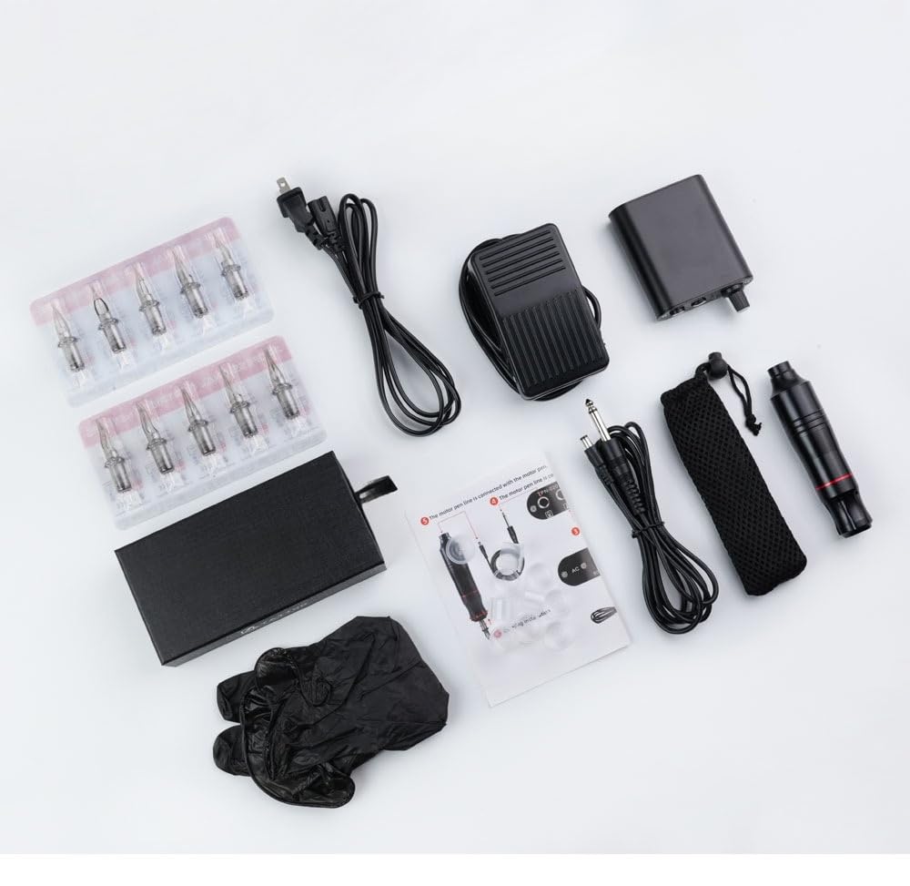 Amazon | MCVOG モーターペンセットタトゥーペンセット タトゥー機器