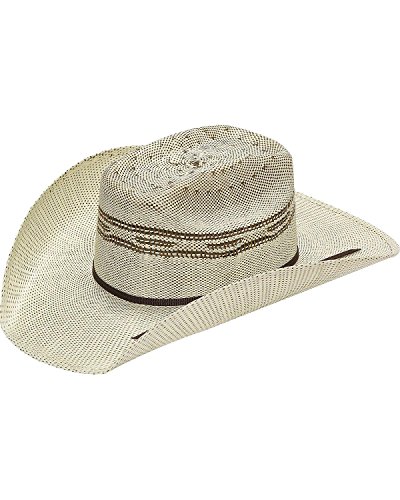 Twister Boys' Bangora Straw Cowboy Hat Brown Large