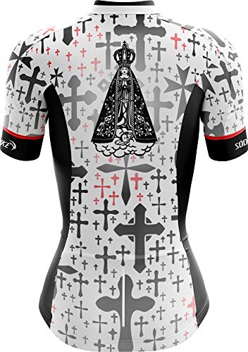 Camisa Ciclismo Feminina Sódbike NSA6 (Preta, G)