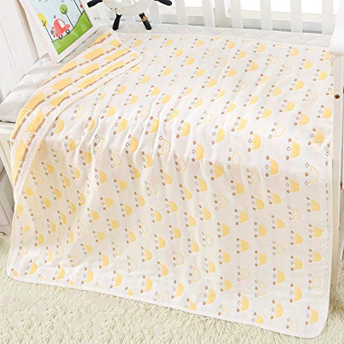 CLS813 Toallas De Baño Algodón Infantil para Niños 6 Capas De Gasa 