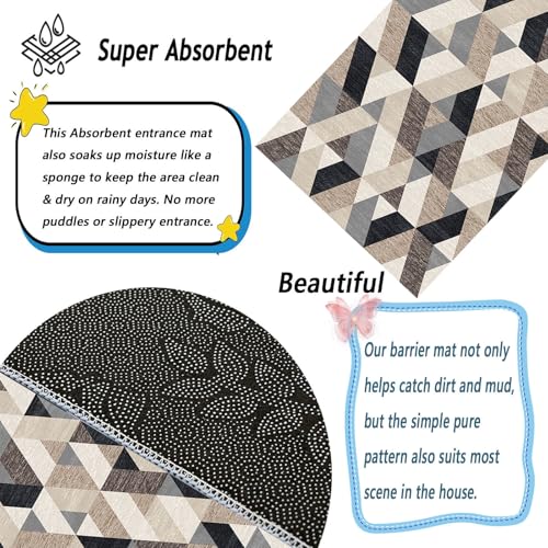 Tapis de cuisine lavable anti-salissures pour protéger le sol des projections de graisse