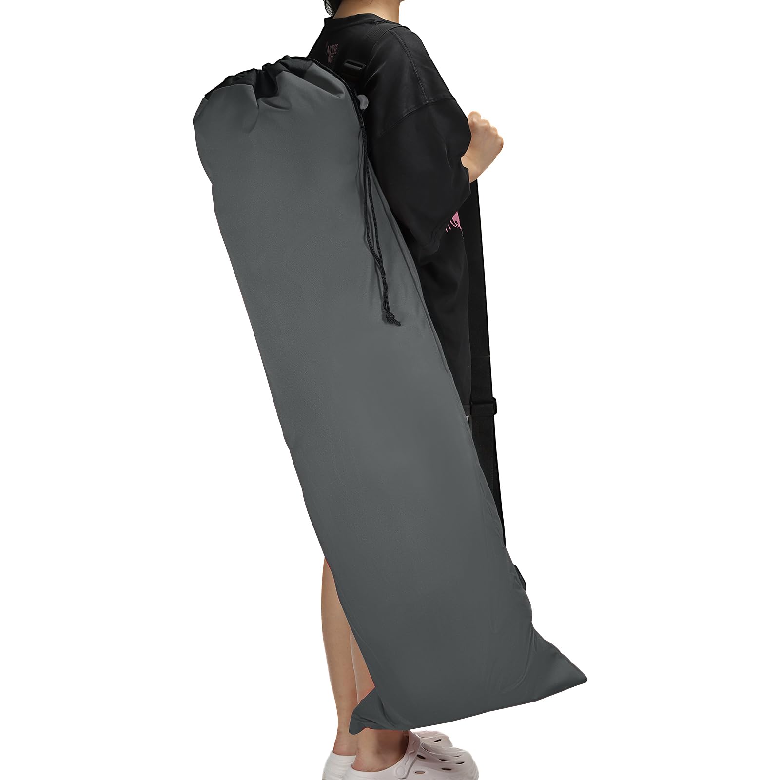 PATIKIL Camp Chair Replacement Bag Nylon Foldable Carrying Bag Large Zippered Bag With Shoulder Strap For Camping Travel