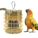 HZDZ LCPAW Bird Cage Heater Winter Ceramic Heat Lamp with 30s Fast Warm-Up & No Light Emission, 2000Hrs Metal-Clad Heat Emitter for Parrots, Reptiles, Small Pets in Cold Weather