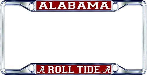 Marco de matrícula de la NCAA plateado