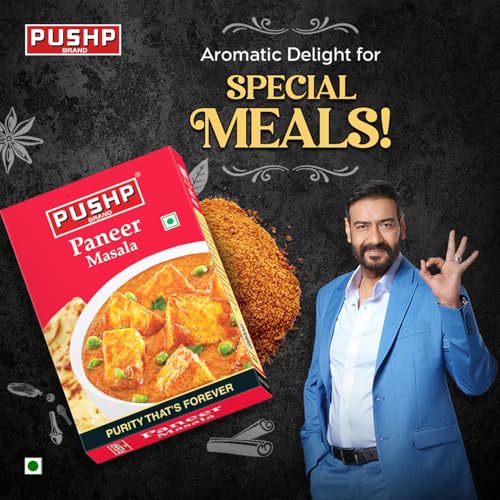 Image of Pushp Brand Paneer Masala Box (Pack of 1, 50gm)