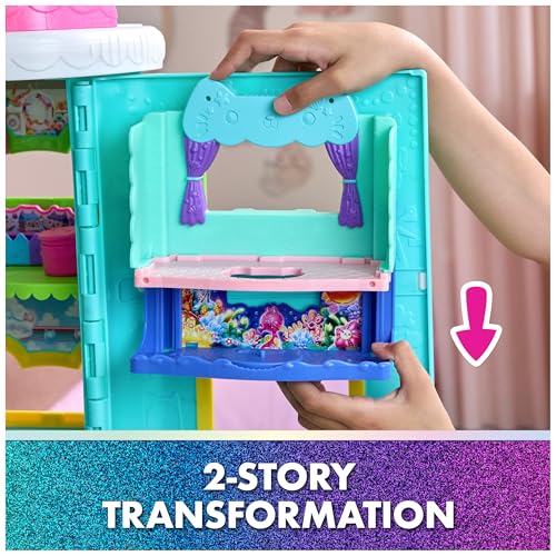 Gabby's Dollhouse The Movie, MerCat's Spa-wesome Bathroom Playset Set - image 3