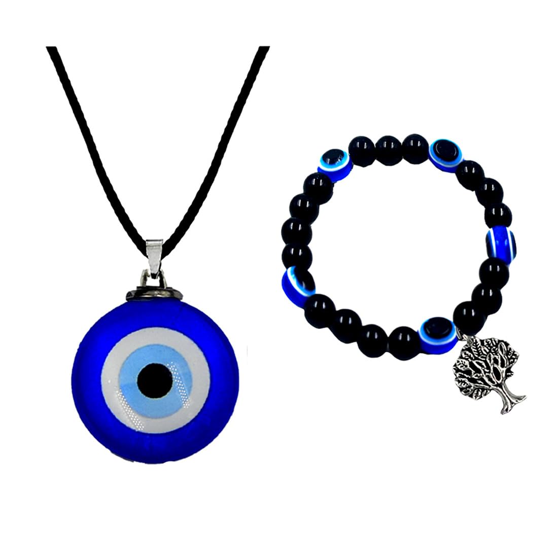 Nazar Suraksha Kavach Tree of Life Charm Brecelet pendnet for Men and Women-image-17