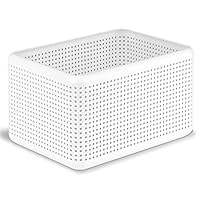 Rotho Madei Opbergdoos 13l, Kunststof (PP gerecycled) BPA-vrij, cappuccino, 13l (32.6 x 23.8 x 18.8 cm
