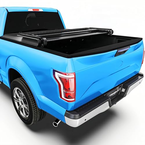 TOMOKA Soft Tri-Fold Truck Bed Tonneau Cover Compatible for 2019-2026 Ford Ranger 5 FT (61) Bed | Not fit Cargo Management Rails