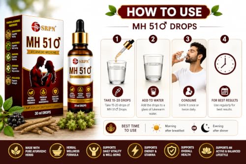 SRPN Store MH 51 0 Drops for Men, 30 ml - Image 4