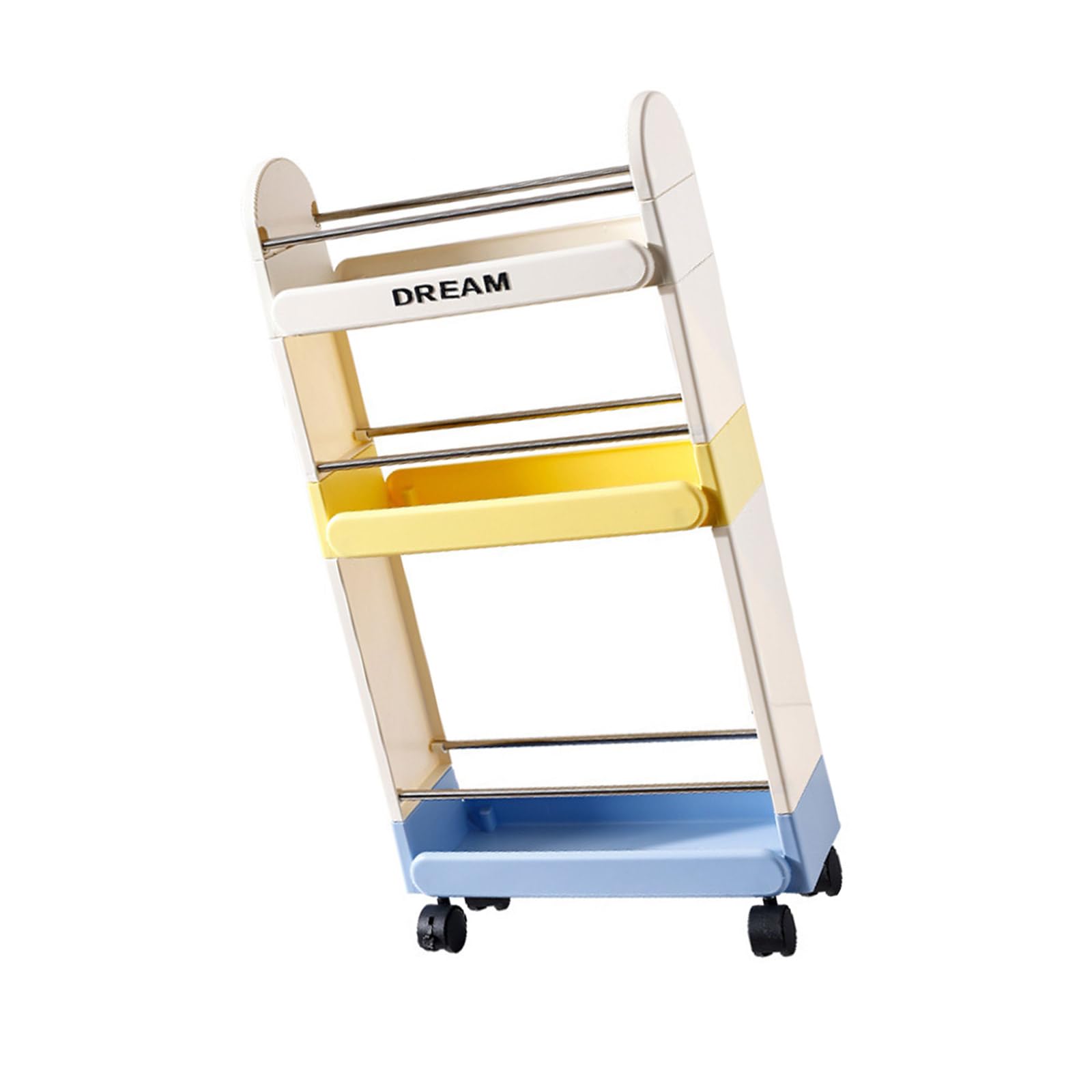 TFAOYS Narrow Rolling Storage Cart Mobile Bathroom Kitchen Organizers Multi Layer Shelving Unit for Delicate Living Spaces Multifunctional Kitchen Bathroom Trolleies