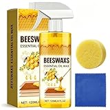 Rinnovatore Per Legno,Spray Detergente Da 120 ml,Detergente Per Mobili In Legno Con Spugna E - Per Tavolo Da Cucina, Mobili, Scrivania E Pavimento: Lucidatura E Trattamento Dei