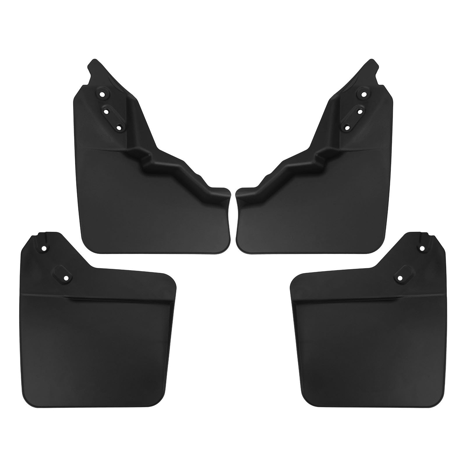 CDQSB 4 Pcs Car Mud Flaps for 4 Runner 2025-, Front Rear Fenders Splashproof Splash Guards Mudflaps Protects Accessories