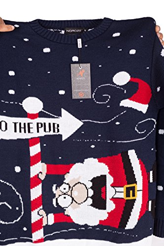 NOROZE - Maglione da uomo e donna, unisex, con