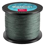 Calamus Bastion Braided Fishing Line, Moss Green, 300 Yds, 50 LB (4 Strands)