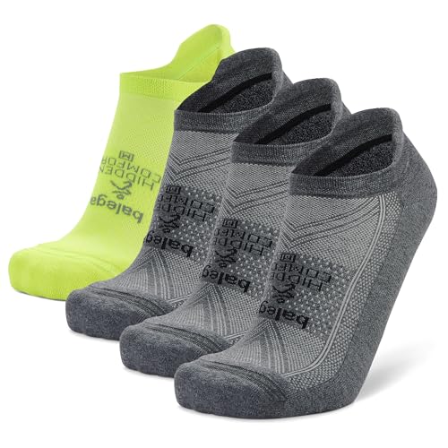 Image of Balega Unisex Hidden Comfort Performance No Show Athletic Running Socks for Men and Women (4-pack)