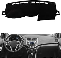 Vista 27 de Cubierta del tablero del coche para Toyota Hilux SW4 Fortuner 2005-2010 2011 2012 2013 2014 2015 Mano Izquierda Dashmat Pad Alfombra Dash Mat