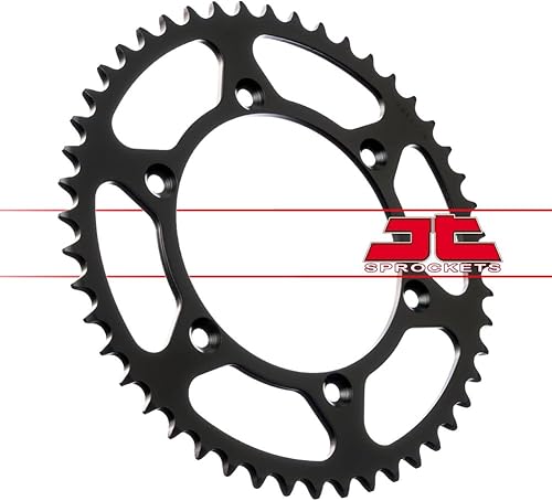 JT Sprockets JTR251.48SC 48 dientes de acero autolimpiante piñón trasero, 1