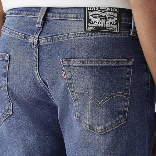 Image of Levi's Men's 505 Straight Fit Mid Rise Jeans