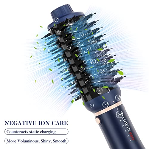 Miniatura 3 de Juego De Cepillo De Aire 4 En 1, Parwin Pro Beauty Set De Cepillo Secador De Pelo, Con 4 Cabezales Para Secar, Moldear, Alisar Y Dar Volumen, Cepillo Secador Cuidado De Iones, 1000w