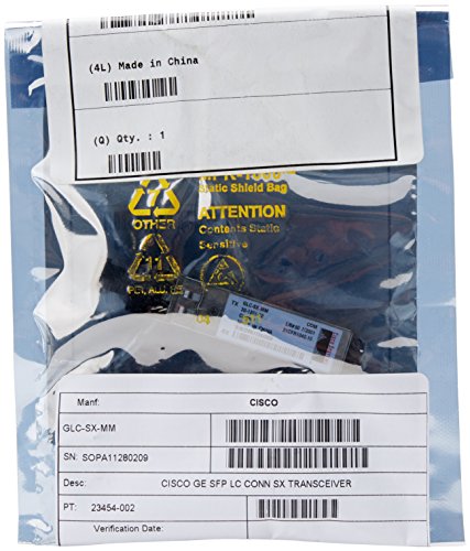 Cisco GLC-SX-MMD SFP 1000Base-SX Short Haul Multimode Module with DOM Support
