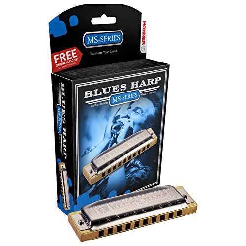 Hohner Blues Harp Harmonica, Key of G - Les Beatles, Paul McCartney, John Lennon, RIngo Starr, George Harrison Hohner Blues Harp Harmonica, Key of G