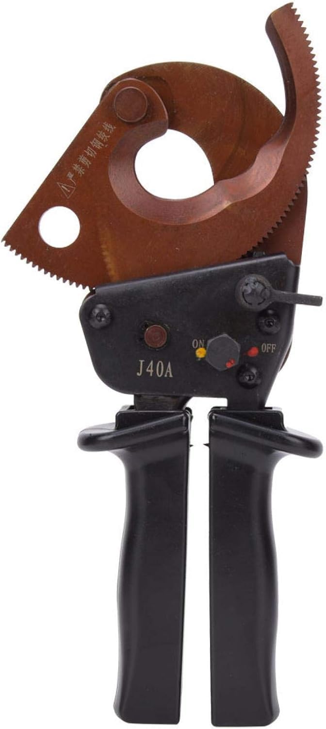 Kabelschneider, Ratsche, Industriequalität, Kabelschere, Drahtschneider, J40A, 300 mm², Hardware, handbetriebenes Schneidwerkzeug, Klemmkabelschneidegetriebe, Manganstahl